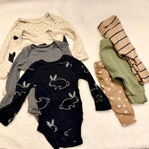 7pc 3M baby girl bundle